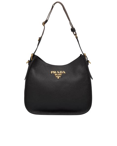 prada hobo bag size